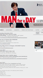 Mobile Screenshot of manforaday-film.com