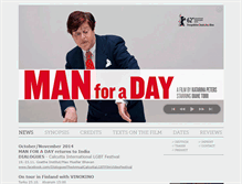 Tablet Screenshot of manforaday-film.com